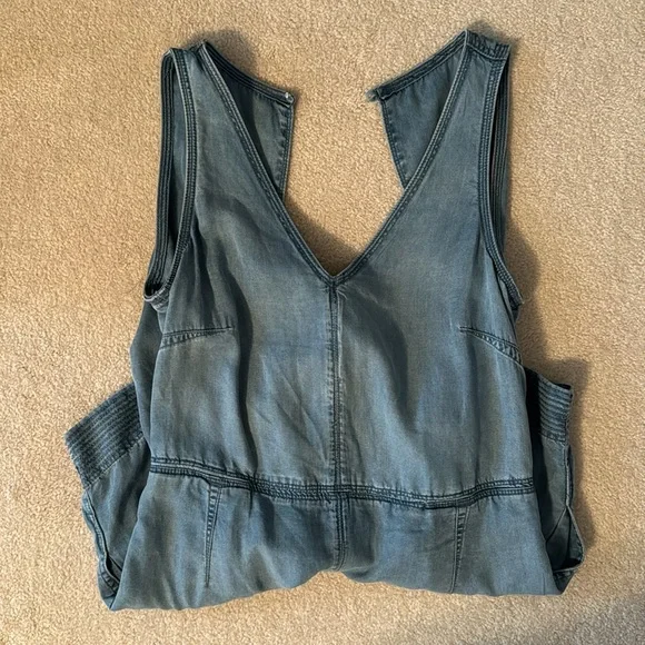 rag & bone Indigo Mojave Romper NWT - Picture 8 of 8